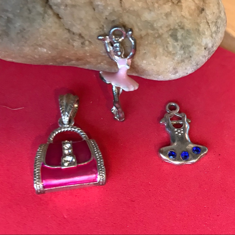 3 Charms (Purse & Ballerina’s)